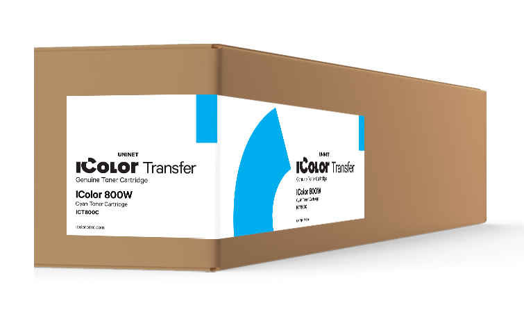 IColor™ 800W CMY toner cartridge (35,000 pages), W(25,000 pages)