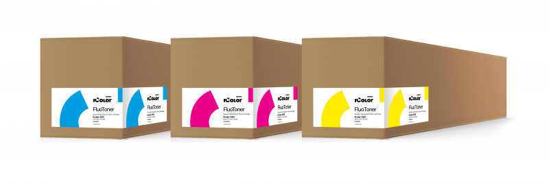 IColor™ 650 Fluorescent CMY toner and drum cartridge kit (5,000 pages)