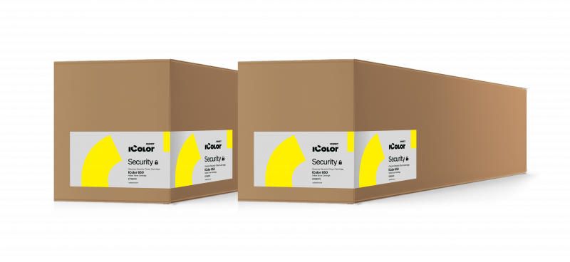 IColor™ 650 Yellow Security toner and drum kit